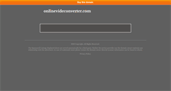 Desktop Screenshot of onlinevideconverter.com