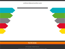 Tablet Screenshot of onlinevideconverter.com